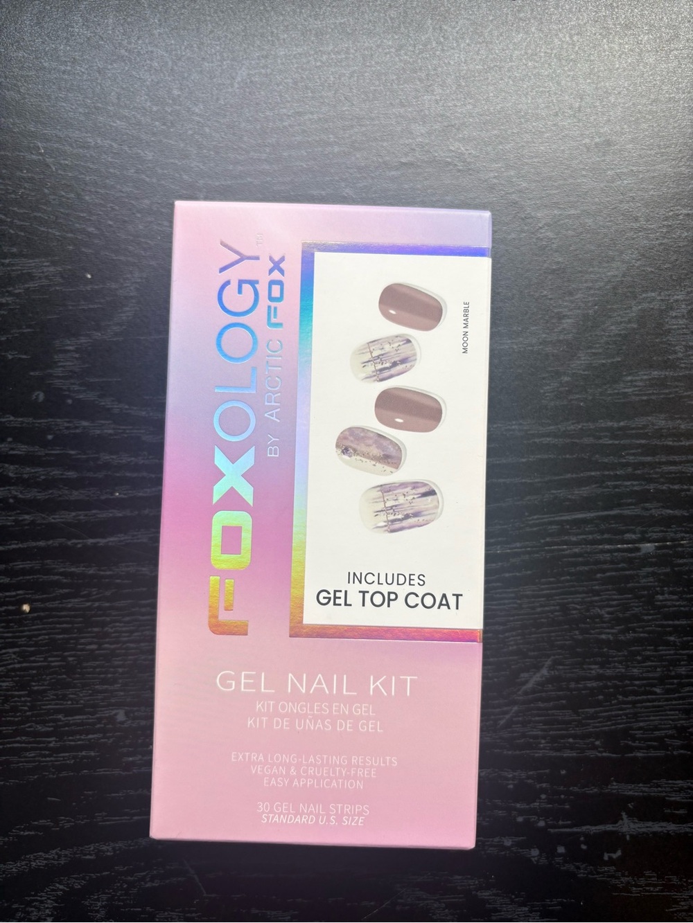 Foxology Gel Nail Kit by Arctic Fox- Moon Marble